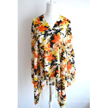 Wool Printed Shawl (12-BR020302-47)